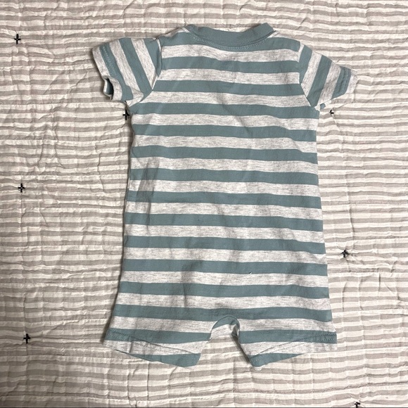 Carter’s Frog Elephant Shortie Romper Set - Picture 4 of 6